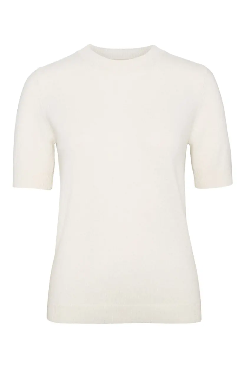 Love Lolina Serena Cashmere Top Cream - XS