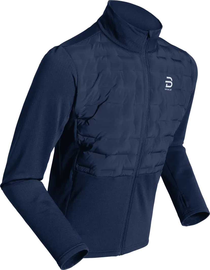 Dæhlie Dæhlie Men's Shield Full-Zip Midlayer Navy