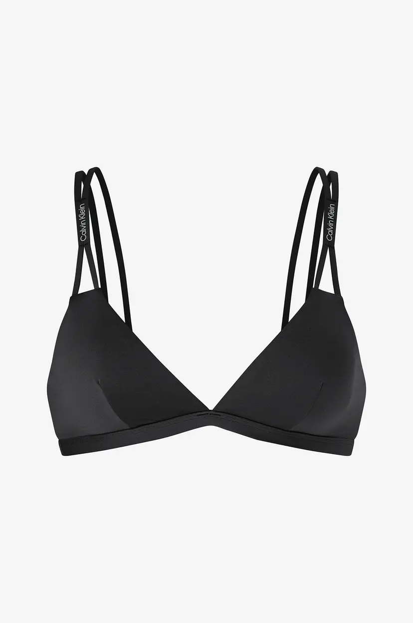 Calvin Klein Underwear Bikini BH Longline Triangle RP - Svart