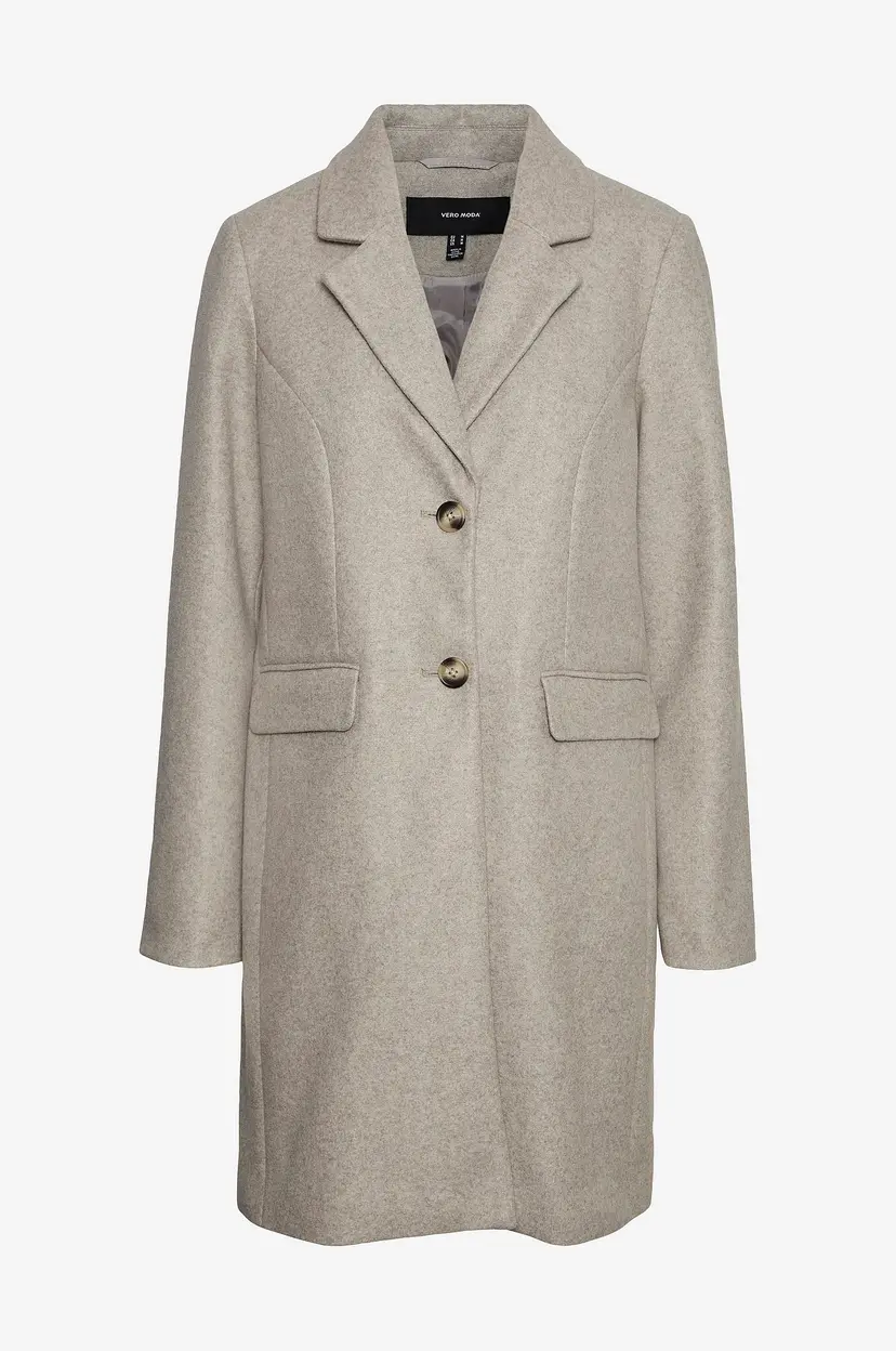 Vero Moda Kåpe vmPop Gianna Coat - Grå