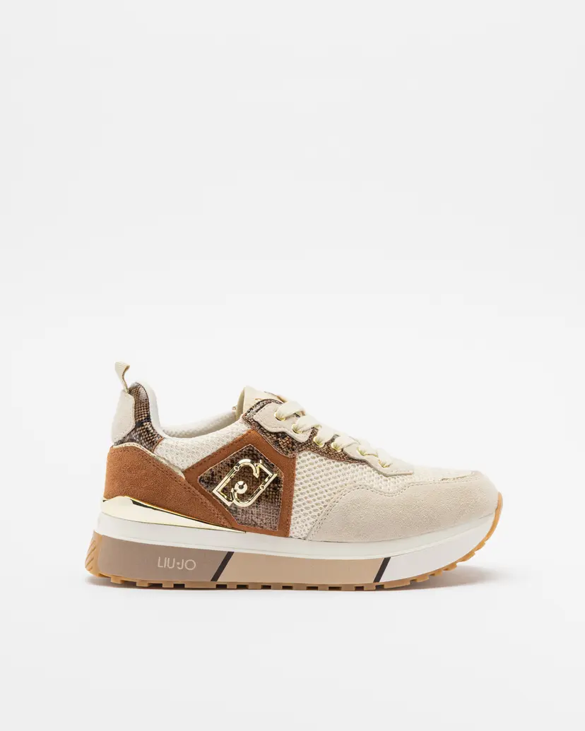 Liu Jo Liu Jo Maxi Wonder Beige Sneakers