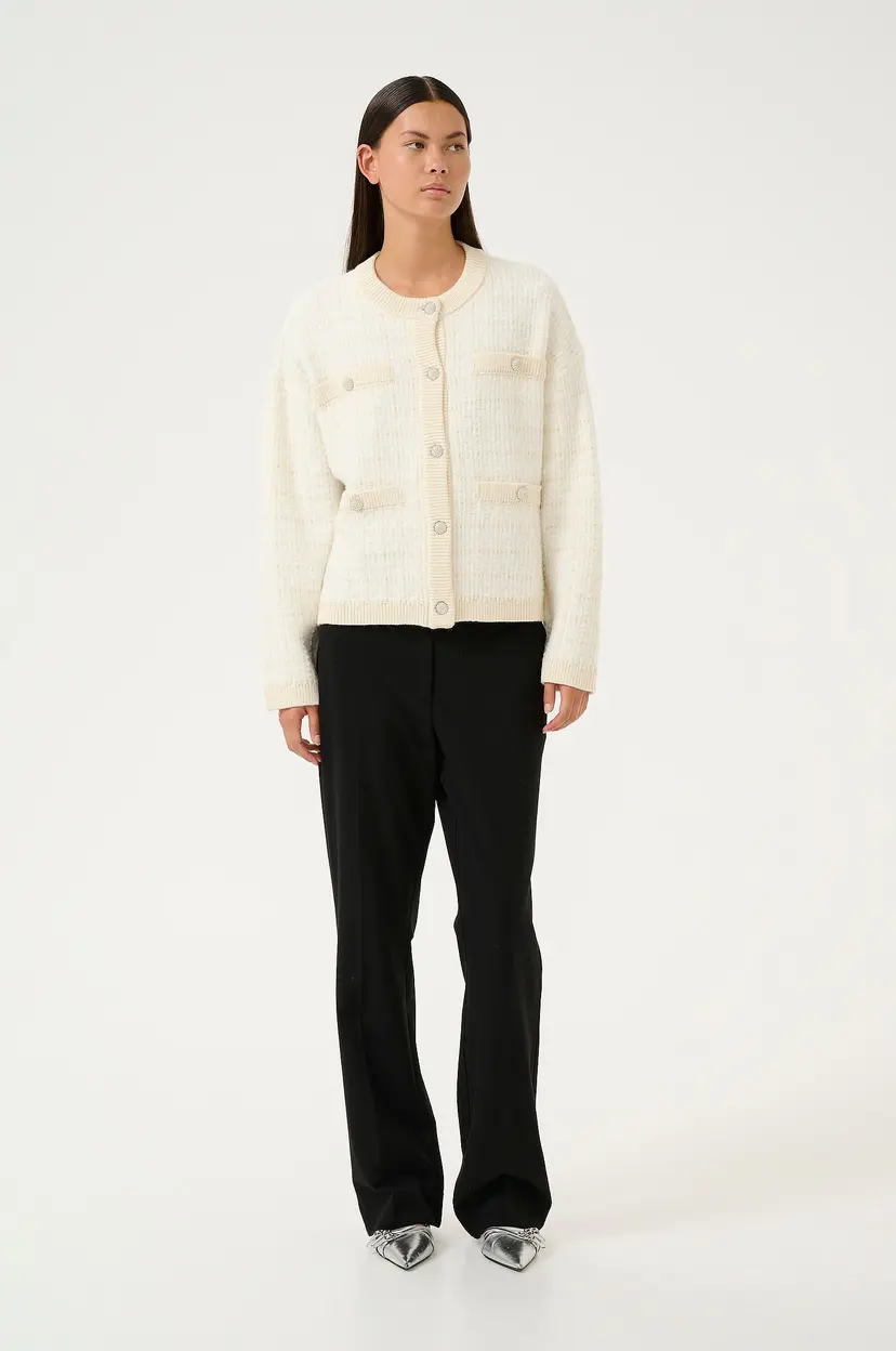 Karen By Simonsen Kardigan kbTot Cardigan - Hvit