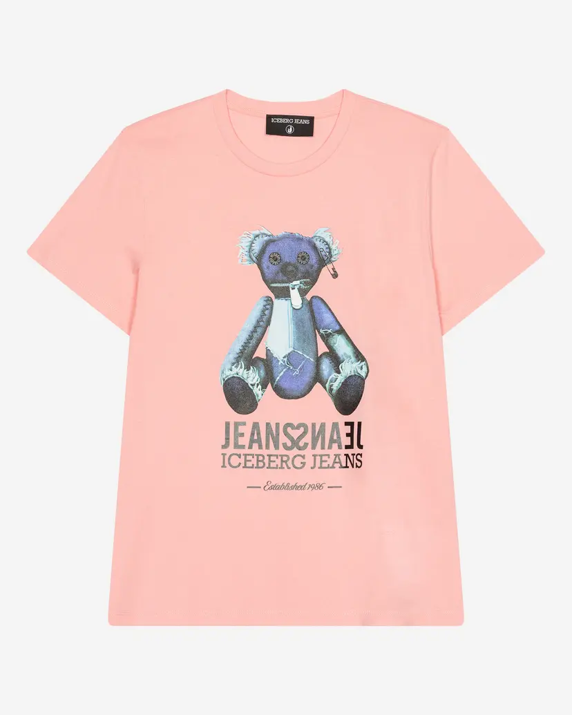 Iceberg Jeans Iceberg Jeans F023-P400 Rose T-shirt