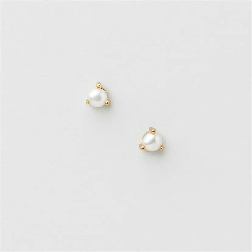 Safira Mini Pearl Studs