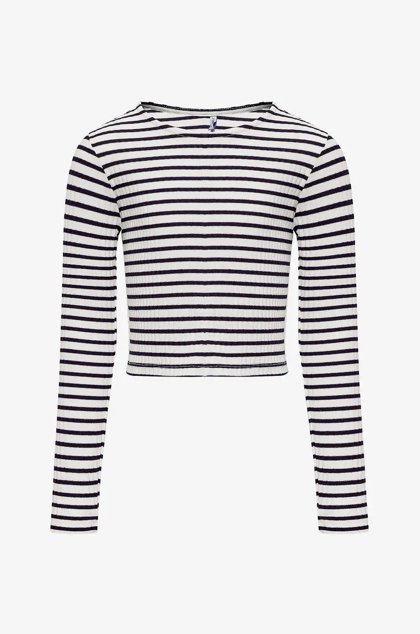 Kids Only Topp kogNella Striped L/S O-neck Top Jrs - Blå