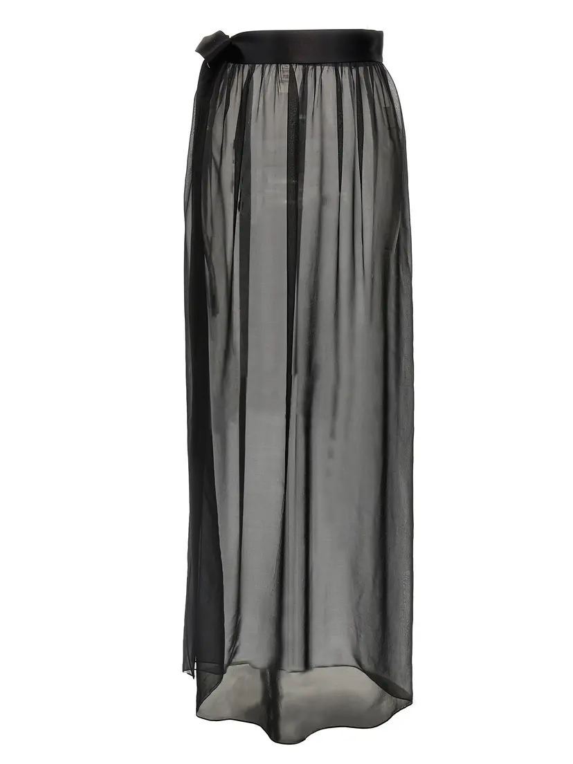 Dolce & Gabbana Dolce & Gabbana Maxiskjørt – Svart