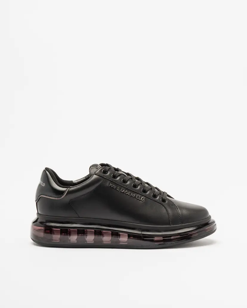 Karl Lagerfeld Karl Lagerfeld Kapri Kushion Lo Lace Lthr Black Sneakers