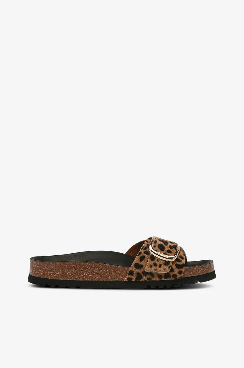 Scholl Iconic Sandaler SL Kathleen Leather Leopard - Brun