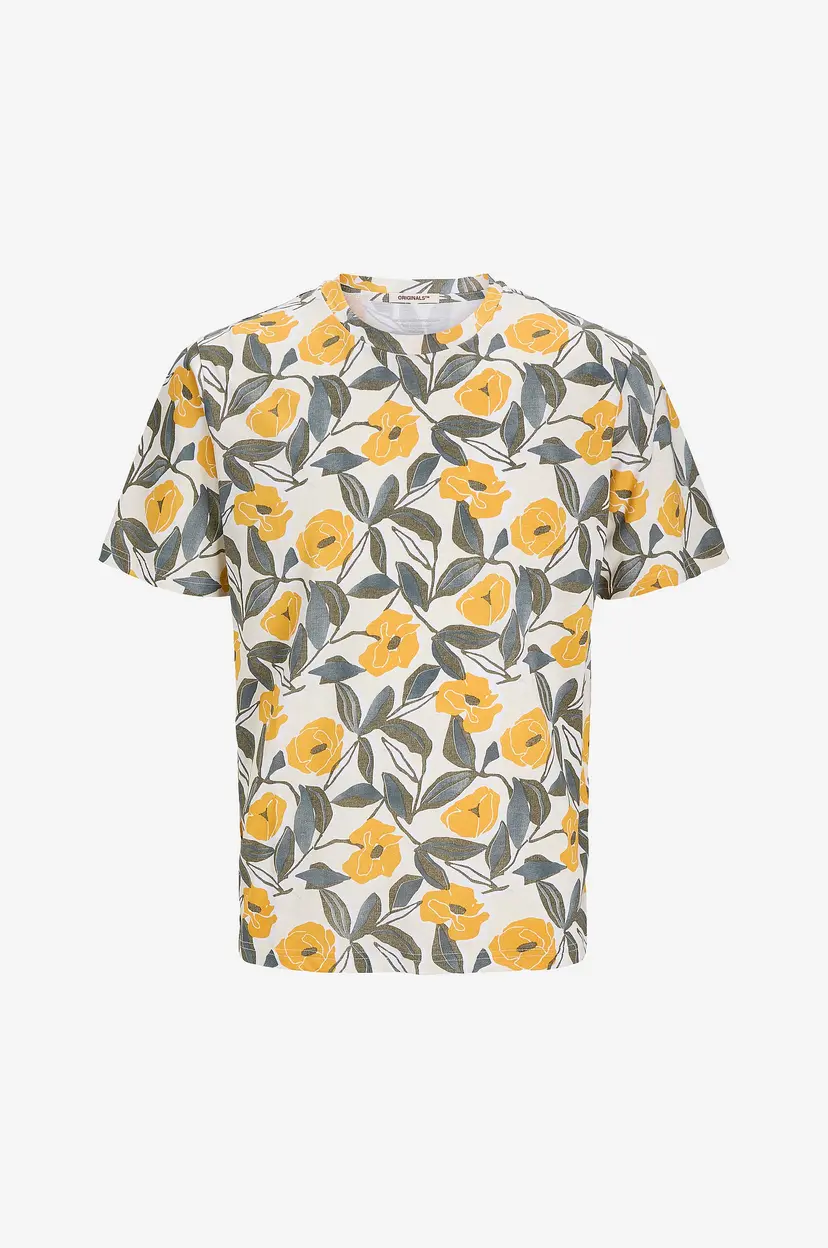 Jack & Jones Junior T-skjorte jorAlmeria Aop Tee SS Crew Neck Jnr - Flerfarget