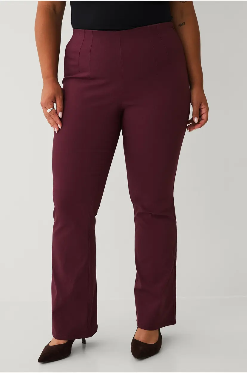 Ellos Plus collection Bootcut-bukser - Rød