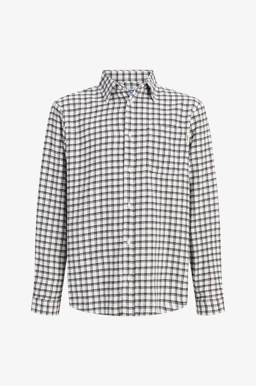 Jack & Jones Flanellskjorte Jorfrederiksberg Flannel Shirt L/S - Hvit