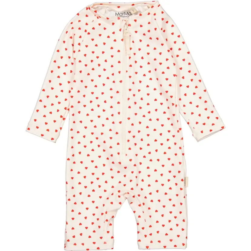 Marmar Copenhagen MarMar Swimwear Swim Print Swal Suit Happy Hearts (98 /3 år)