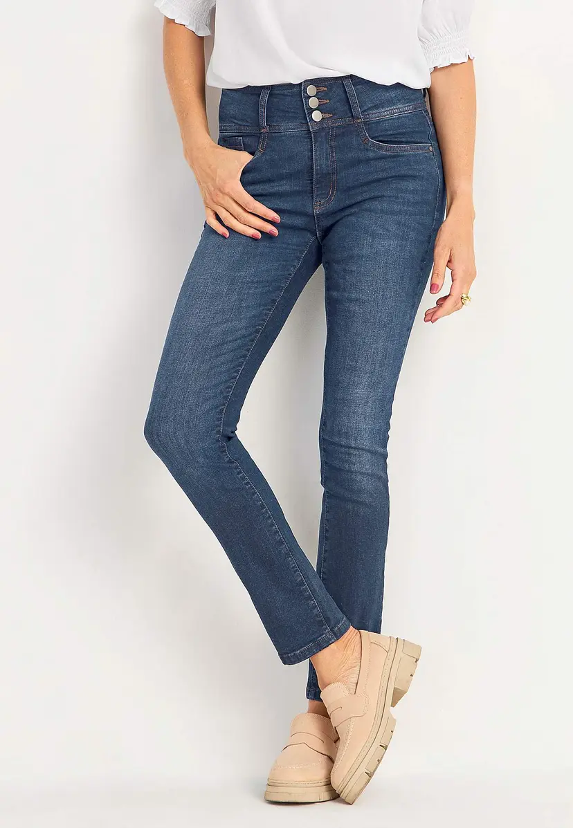 Cellbes of Sweden Smale jeans med høy midje - tre lengder Jennifer