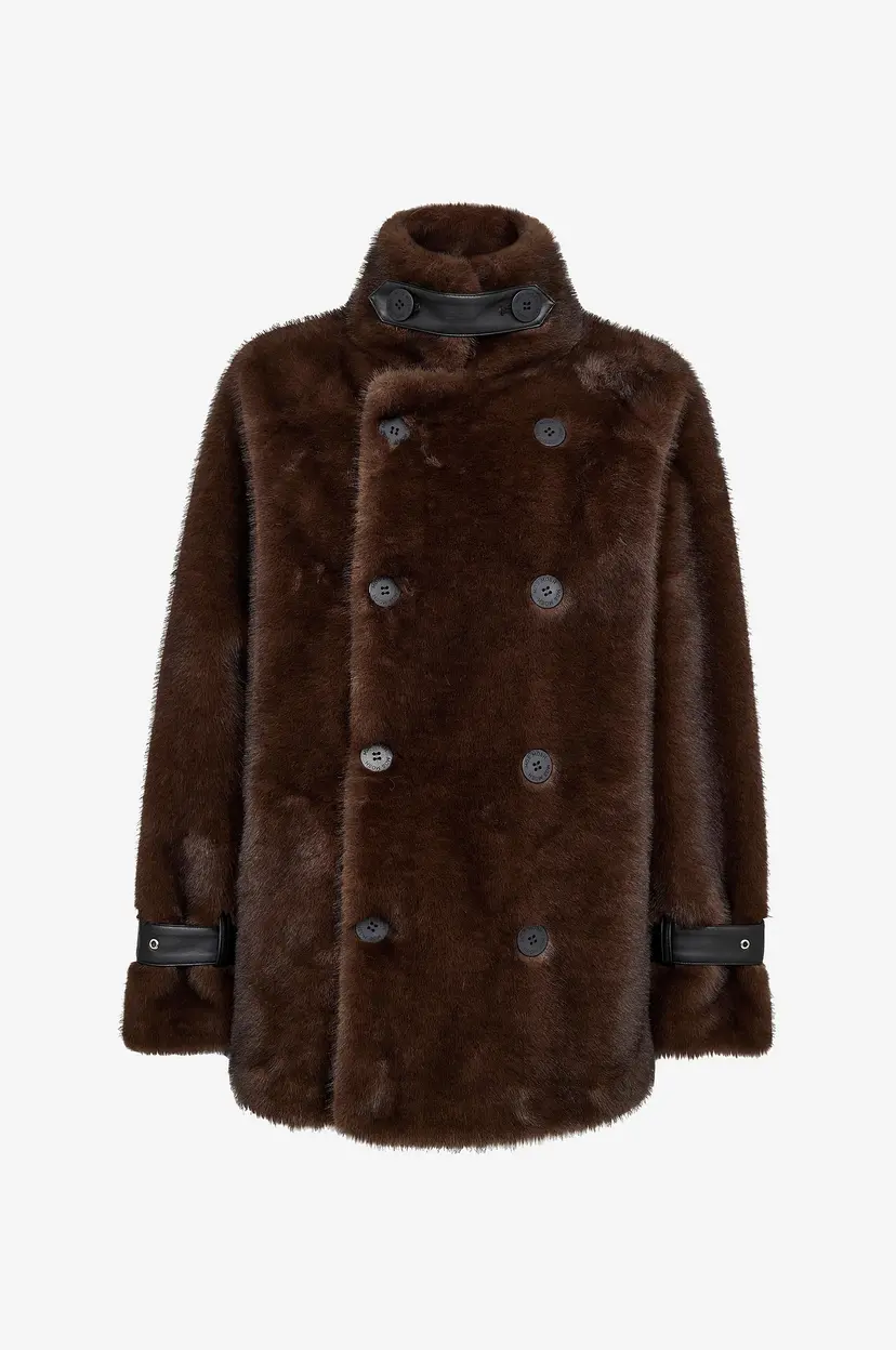 Mos Mosh Jakke i fuskepels Mmnanette Faux Fur Jacket - Brun