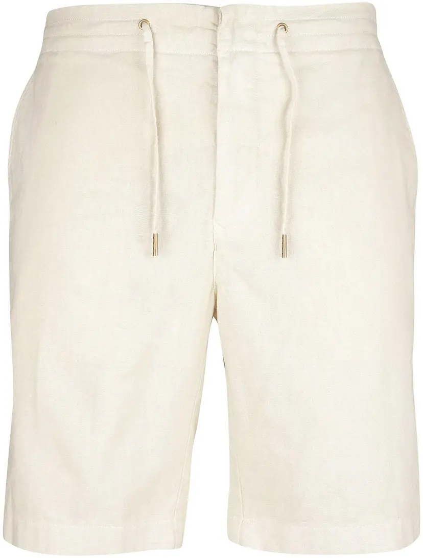 Barbour Barbour M's Linen Cotton Mix Shorts Light Stone