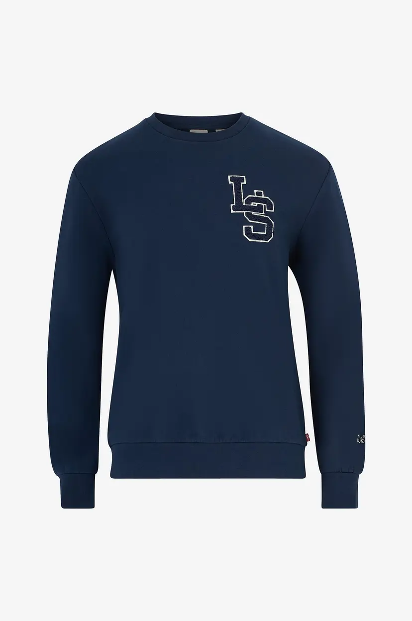 Levi's Collegegenser Standard Graphic Crew - Blå