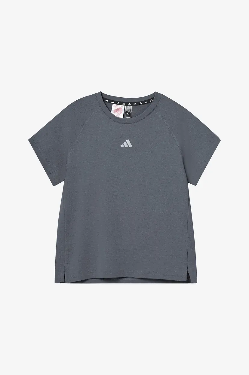 Adidas Sport Performance Trenings t-skjorte JG Tee Lux - Grå