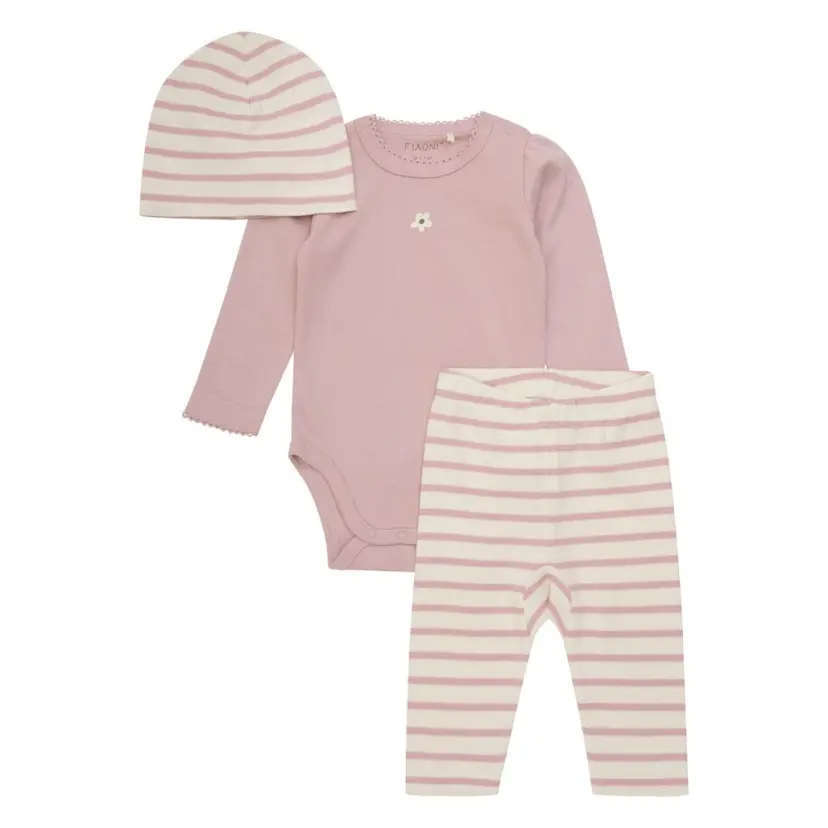 Fixoni Fixoni - Babysett i 3 deler Shadow Gray