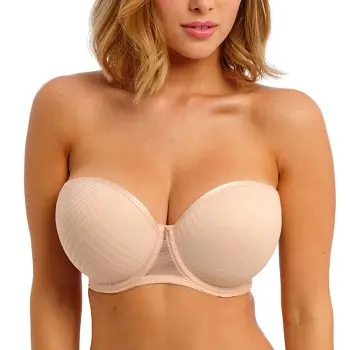 Freya Freya BH Tailored Underwire Moulded Strapless Bra Beige E 60 Dame