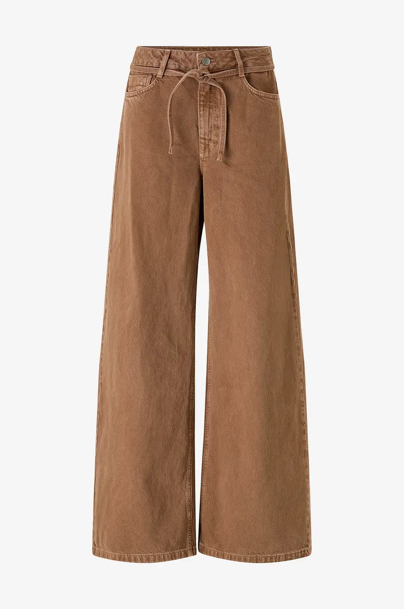 My Essential Wardrobe Jeans mwKaro 175 Mid X-wide - Brun