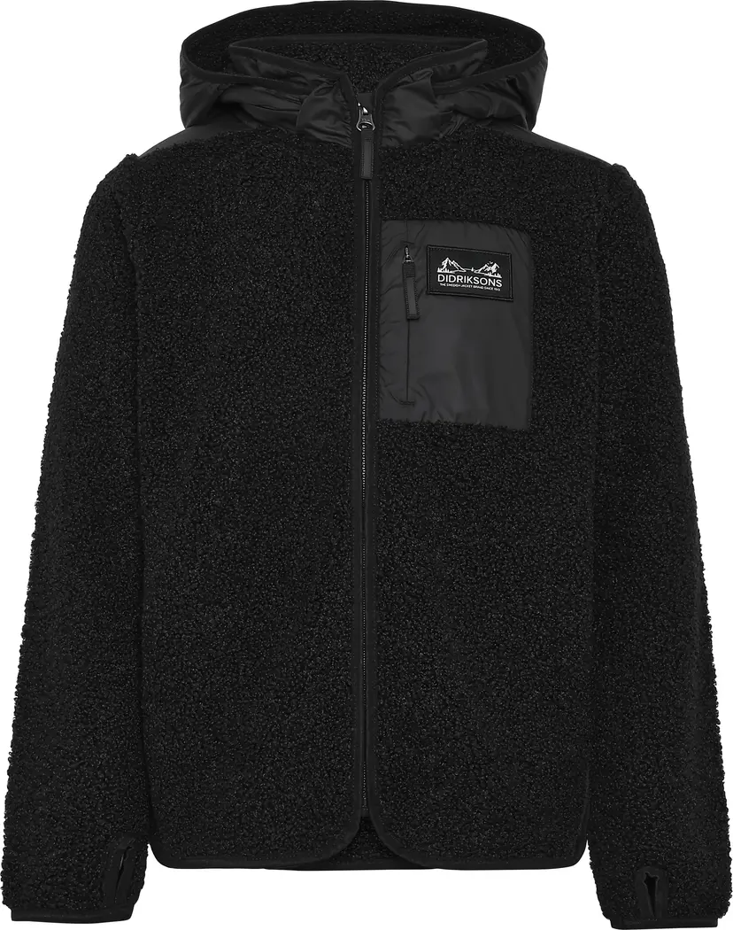Didriksons Didriksons Kids' Exa Full Zip 3 Black