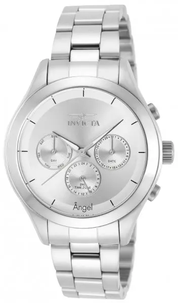 Invicta Invicta Dameklokke 12465 Angel Sølvfarget/Stål Ø40 mm