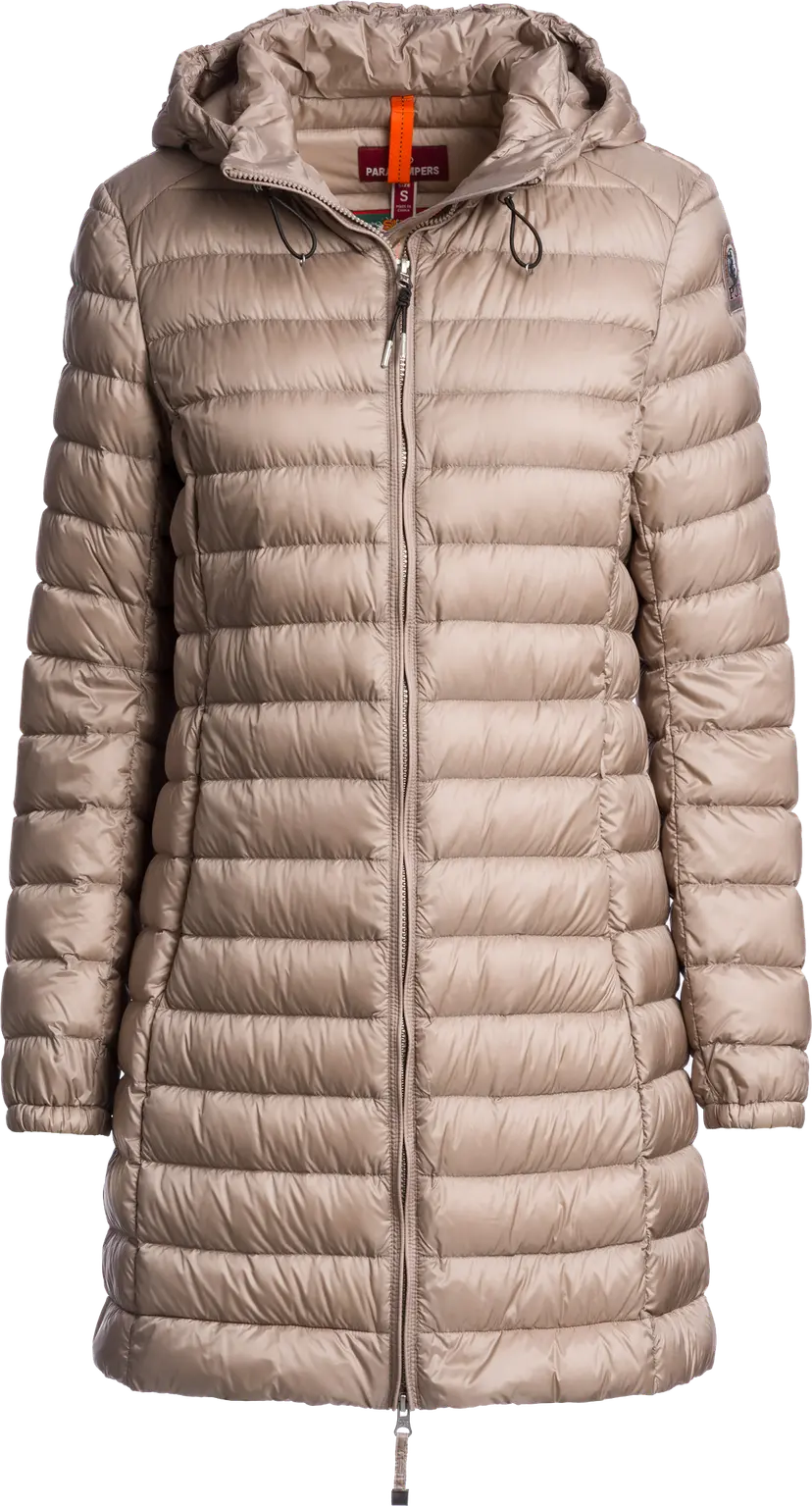 Parajumpers Parajumpers Women's Meredith Hooded Down Jacket Mauve Grey