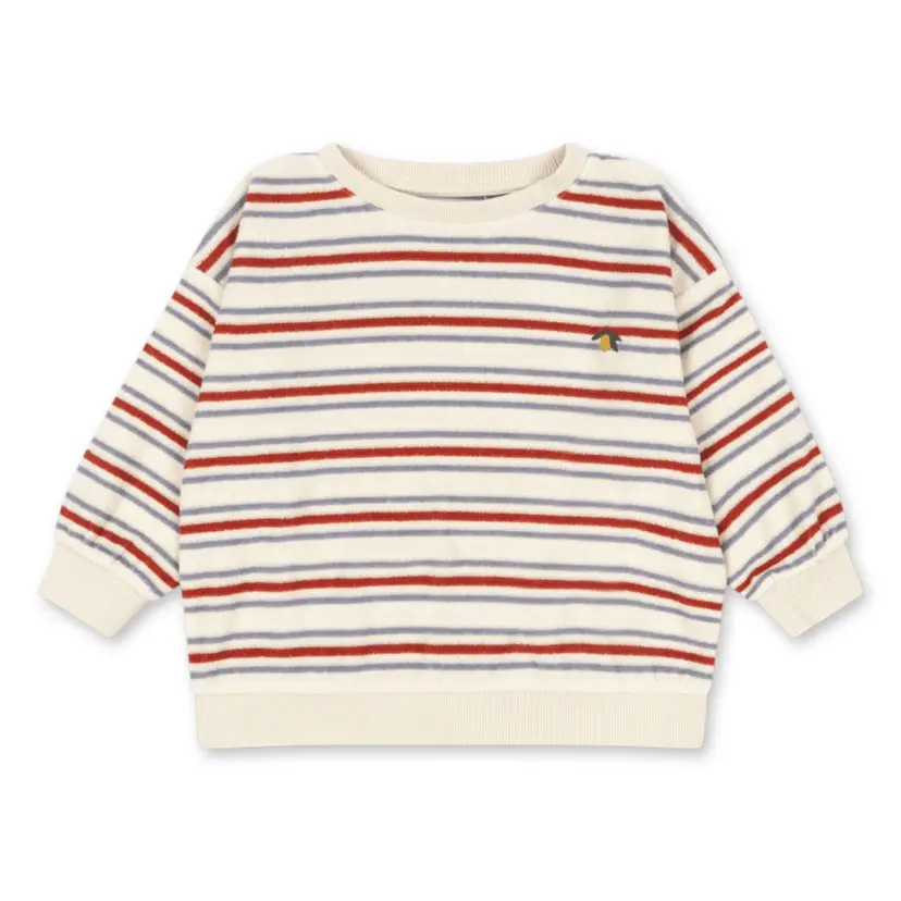 Konges Sløjd Konges Sløjd - Genser Itty Terry Sweat Wind Stripe
