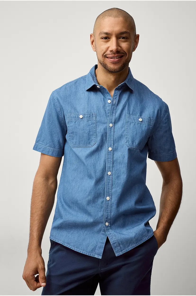 Ellos Collection Denimskjorte Walter - Blå