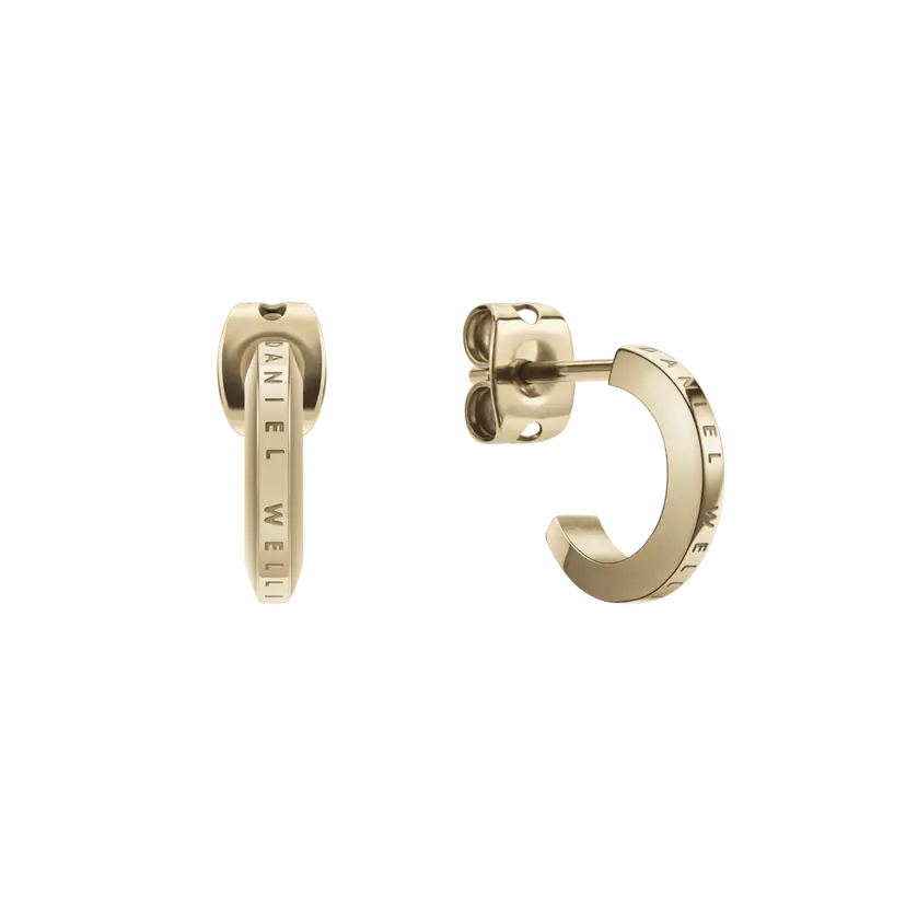 Daniel Wellington Gold Earrings Elan | DW