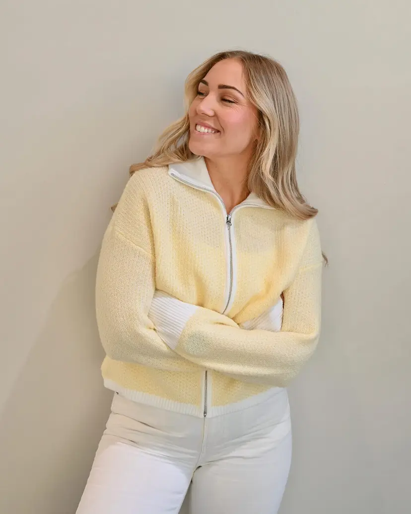 Vero Moda Strikket Cardigan Wollie Zip