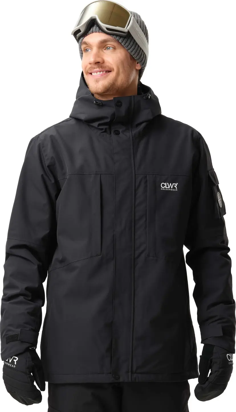 ColourWear ColourWear Men's Eagle Jacket Black