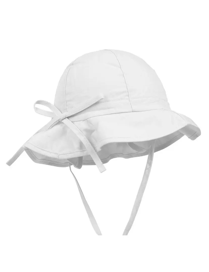 Maximo Maximo Hvit Rund Solhatt (53 4-7 år)