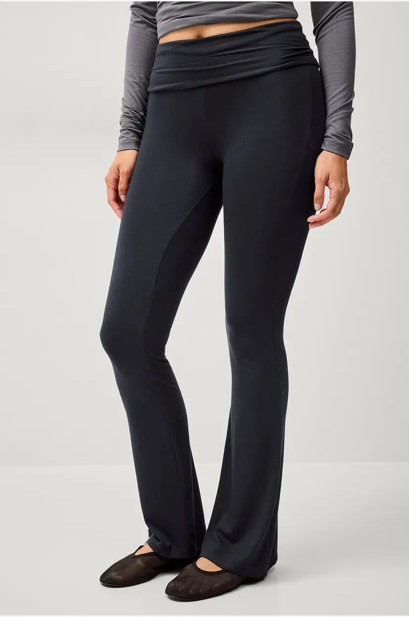 Ellos Collection Utsvingte leggings - Svart