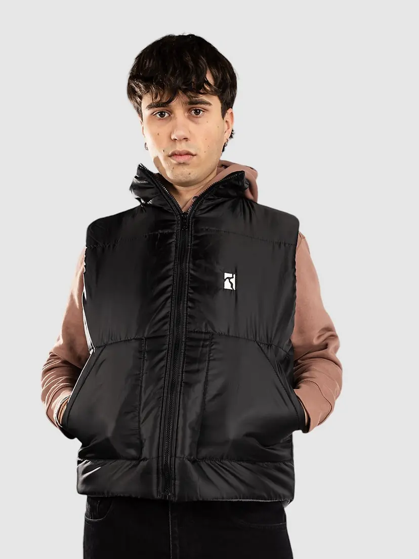 Poetic Collective Poetic Collective Puffer Vest svart
