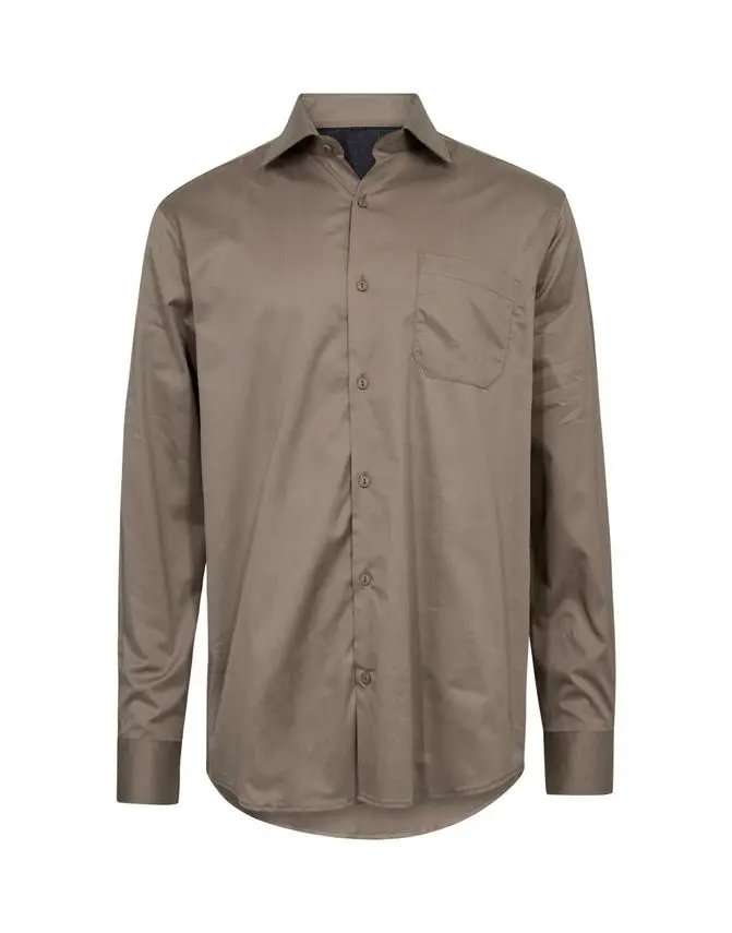 Black Blue Shirt l/s regular fit