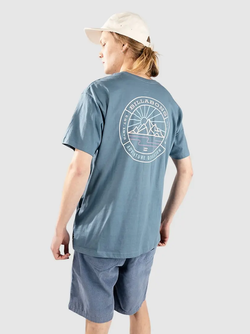 Billabong Billabong Rockies Adiv T-skjorte blå