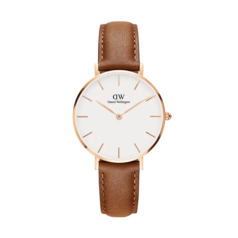 Daniel Wellington Rose Gold 28mm Watch Petite Durham | DW