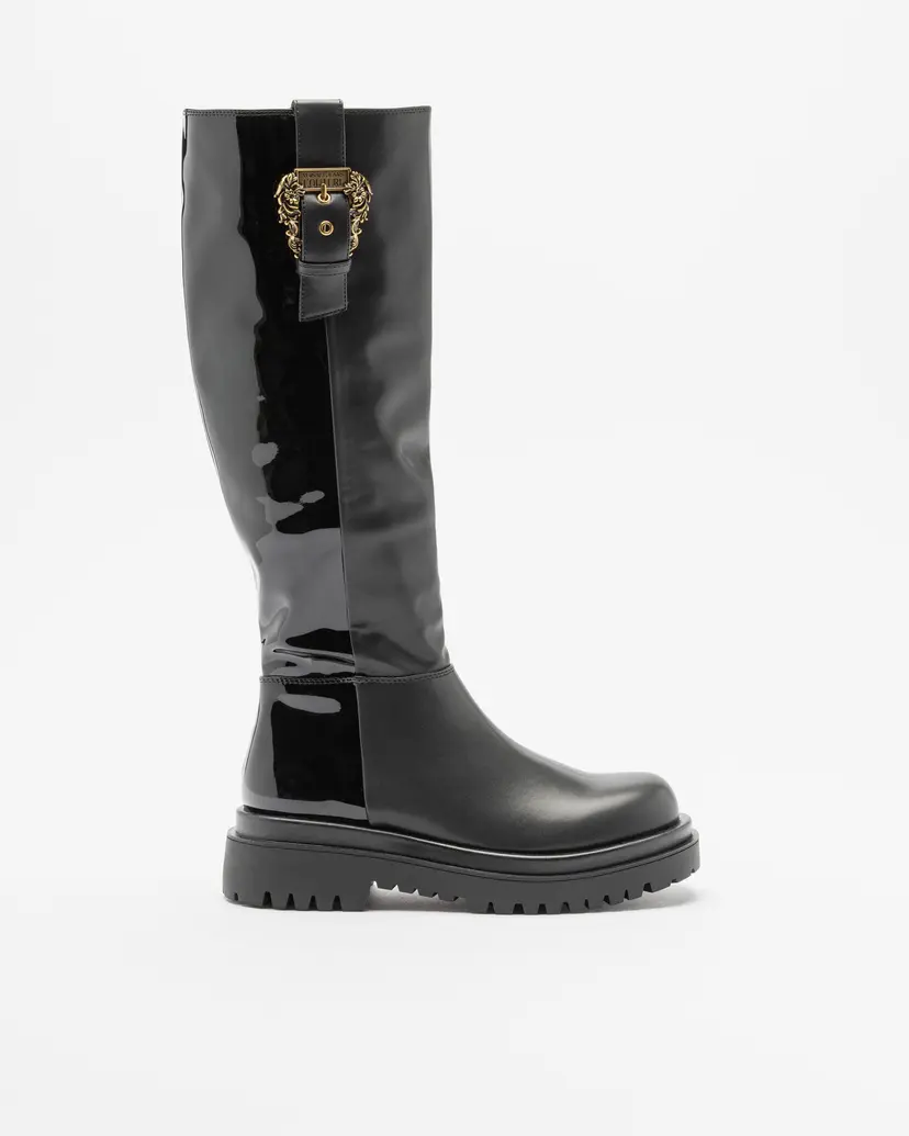 Versace Jeans Couture Versace Jeans Couture Drew Black Knee high boots