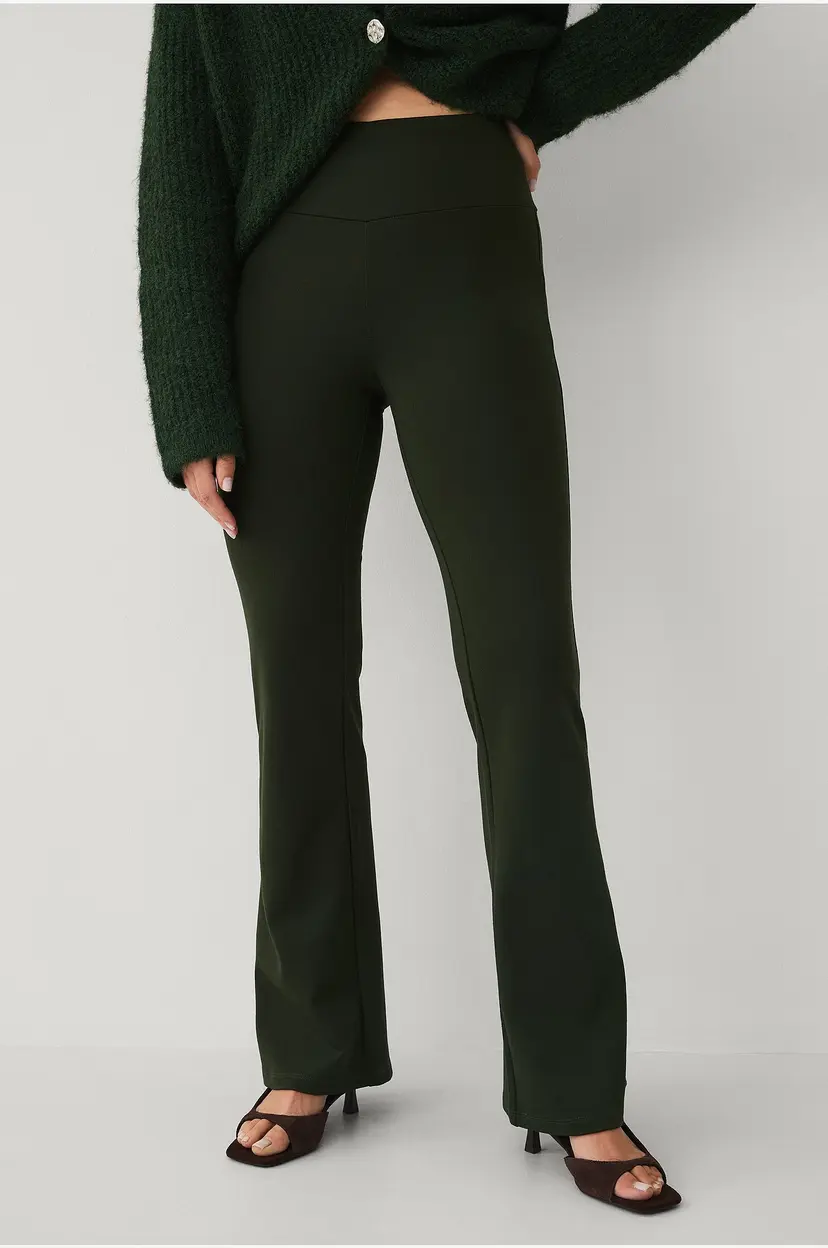 Ellos Collection Leggings med bootcut - Grønn