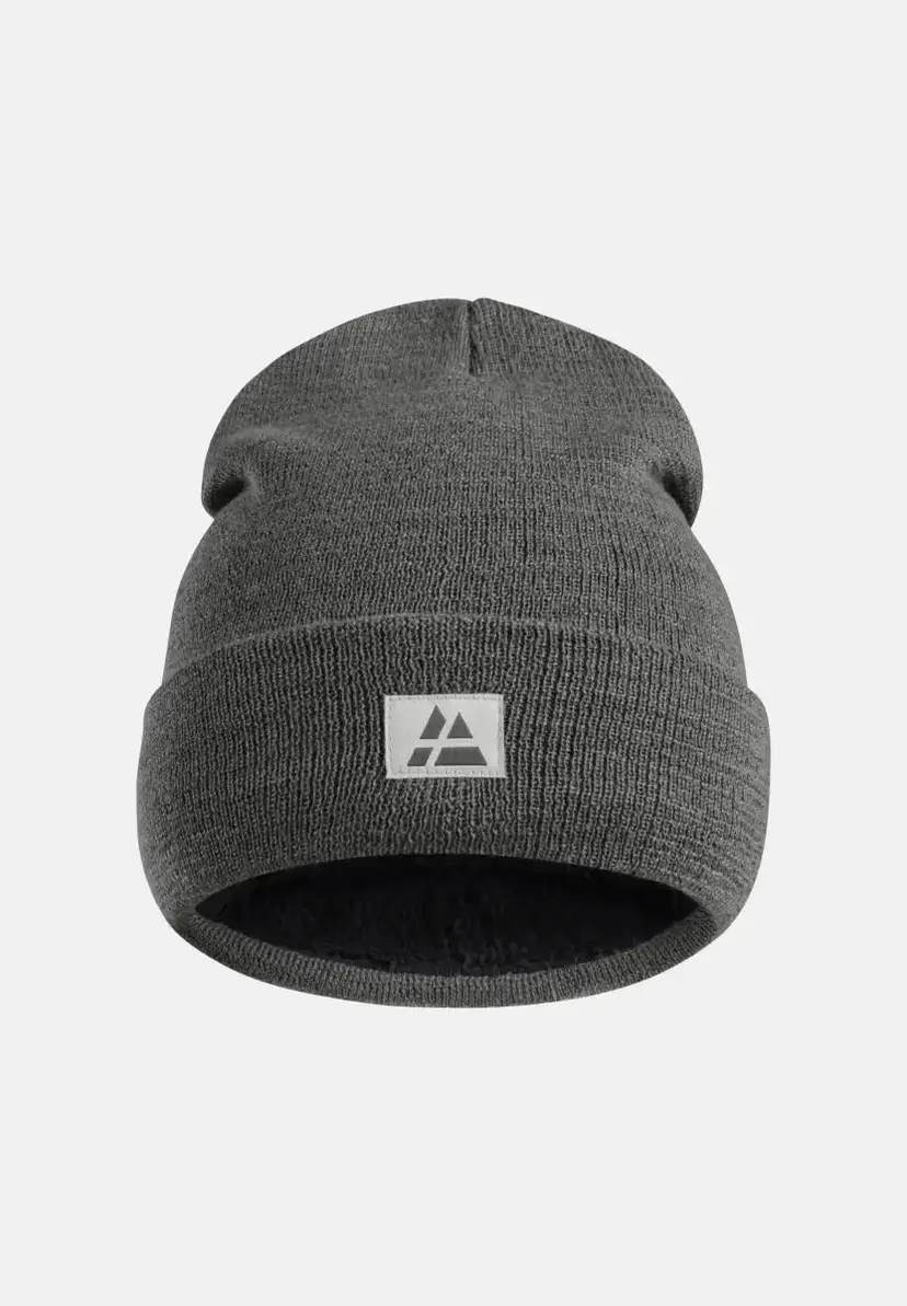 DANISH ENDURANCE Renew Fleece Beanie, Mørkegrå, Blød og Varm Hue til Kolde Dage fra Danish Endurance