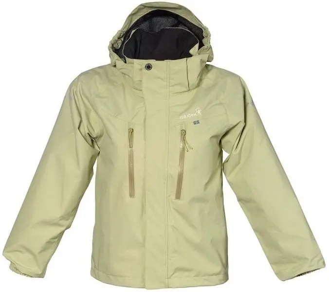 Isbjörn Isbjörn Storm Hardshell Jacket Kids Forest Dew