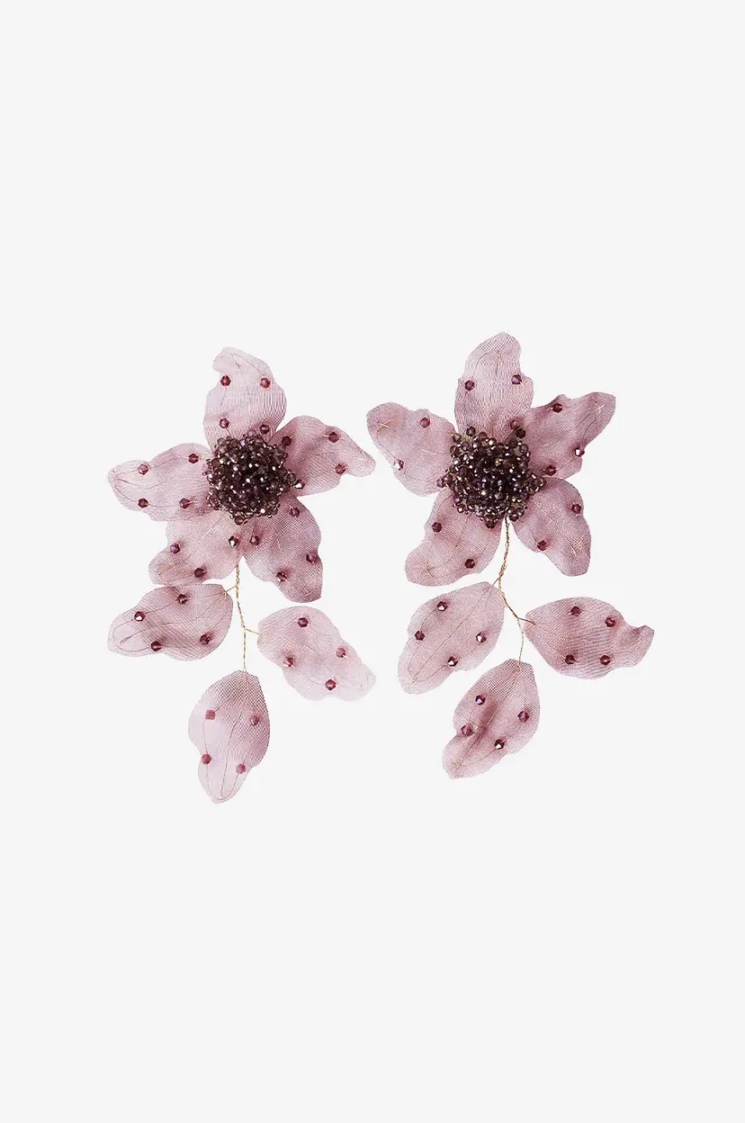 WOS Øredobber Masha Earrings - Lilla