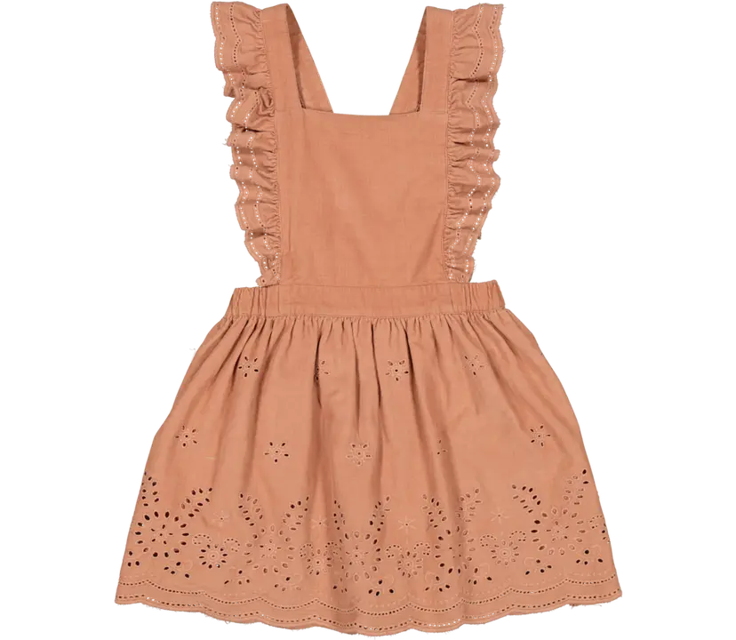 Marmar Copenhagen Marmar Dora Fine Cord Kjole Soft Hazel (128 / 8 år)