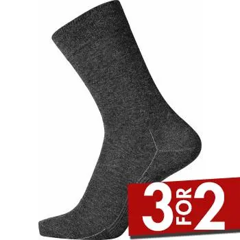 Egtved Egtved Strømper Cotton Socks Mørkgrå Str 40/45