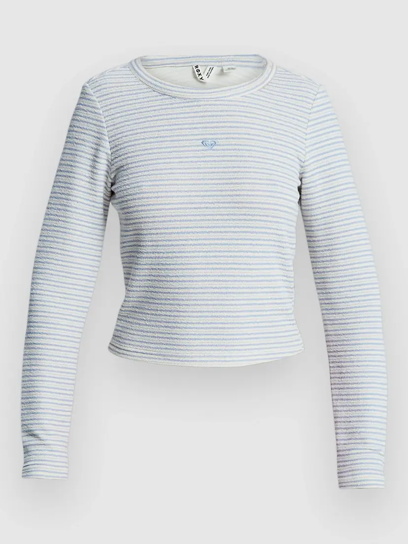 Roxy Roxy Spellbound Stripes Langermet T-skjorte hvit