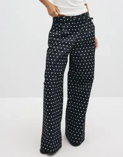 Neo Noir Neo Noir - Svart - Malba Dot Pants