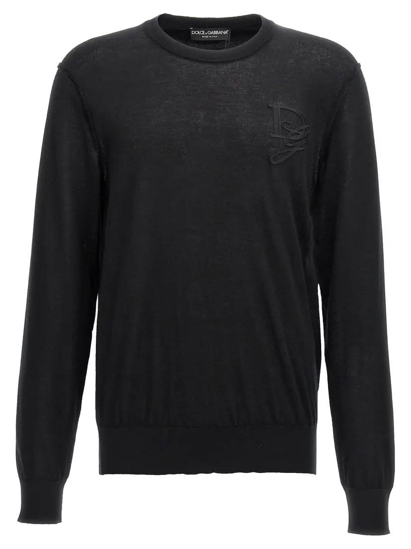 Dolce & Gabbana Dolce & Gabbana Strikkegensere – Svart