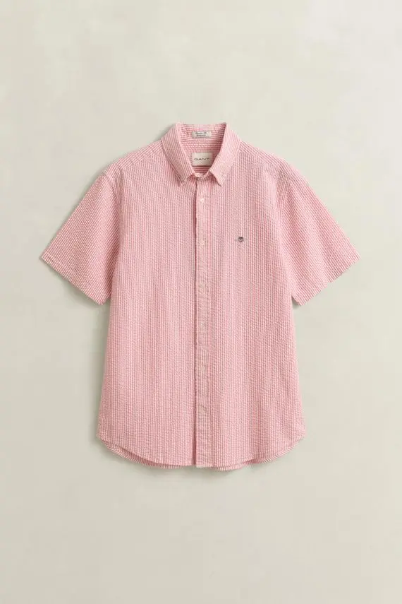 Gant REG SEERSUCKER STRIPE SS SHIRT