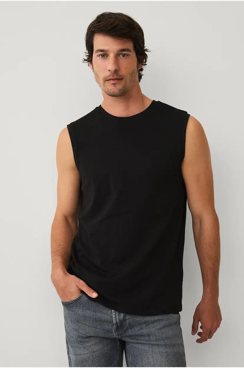 Ellos Collection Singlet 3-pakning - Svart